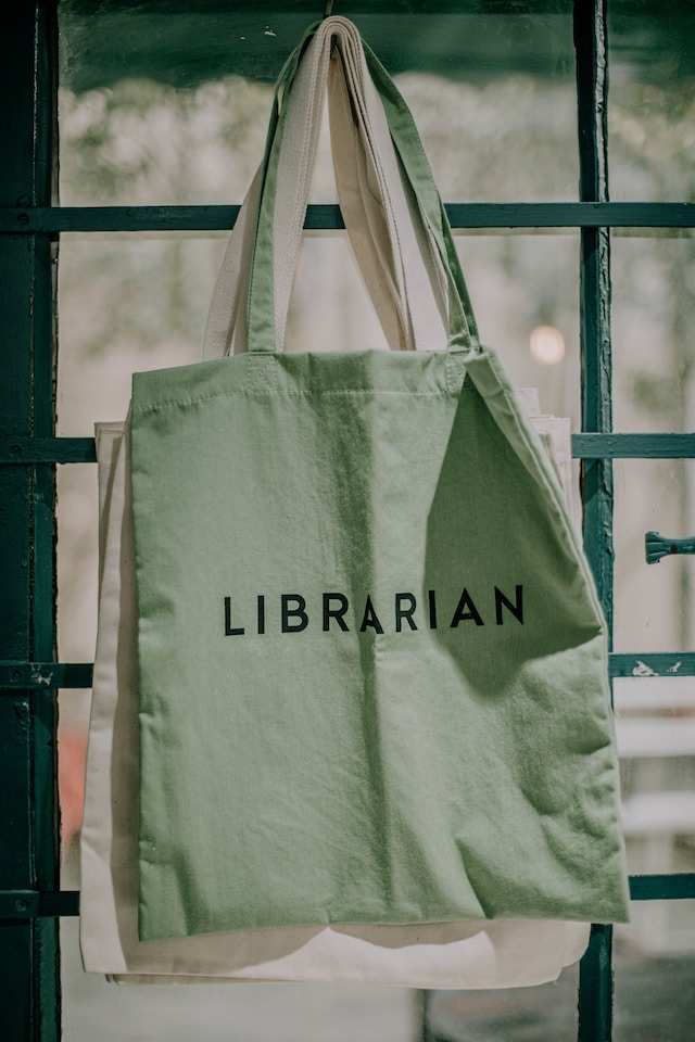 Librarian Bag. Simple and small bag.